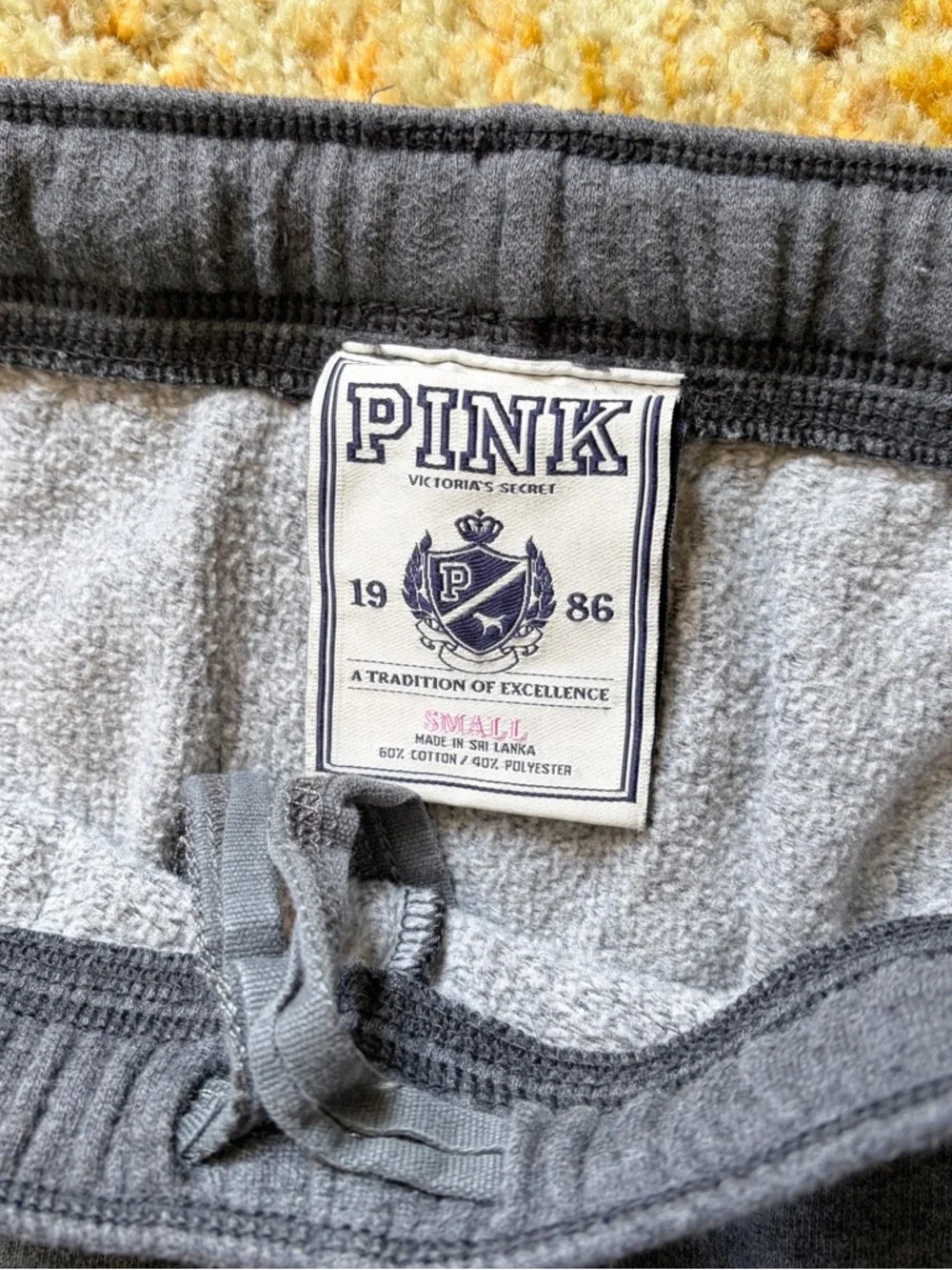 VS Pink Rhinestone Sweatpants - Picture 5 of 5